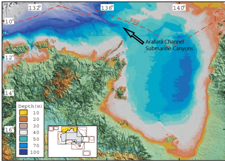 Submarine Canyon Australia